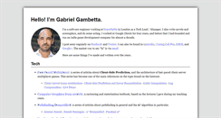 Desktop Screenshot of gabrielgambetta.com