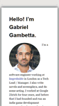 Mobile Screenshot of gabrielgambetta.com